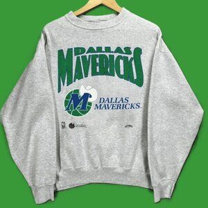 Dallas Mavericks Basketball NBA Mavericks sweatshirt shirt retro Loose fit
